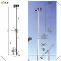 flooding light Q325 /Gr65 17m foldaway high mast pole